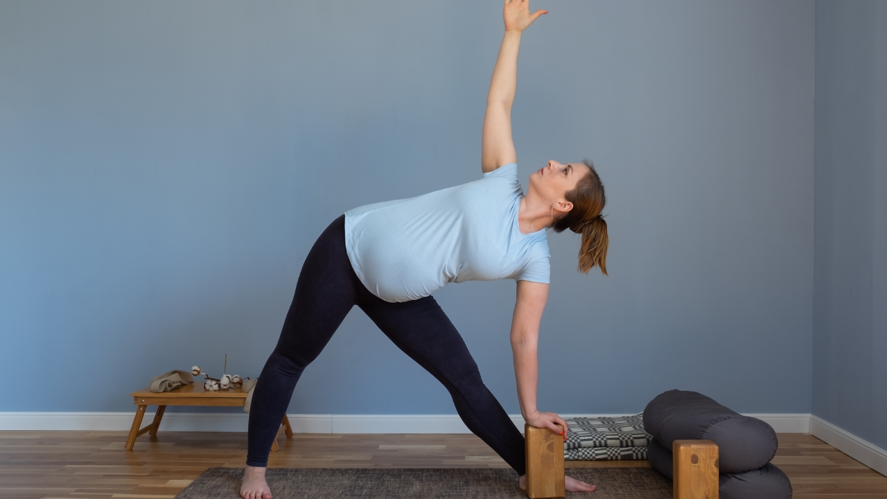 Triangle Pose