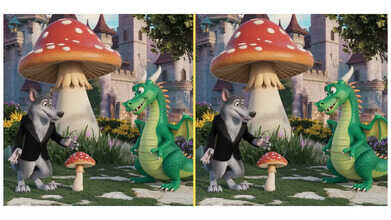 Spot the difference- Dino version