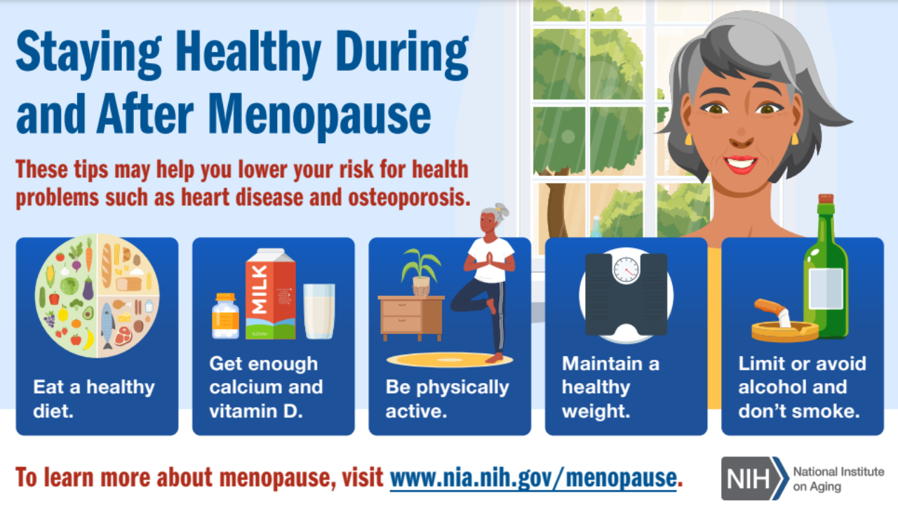 Menopause Diet (Credit- NIH.gov-NIA)