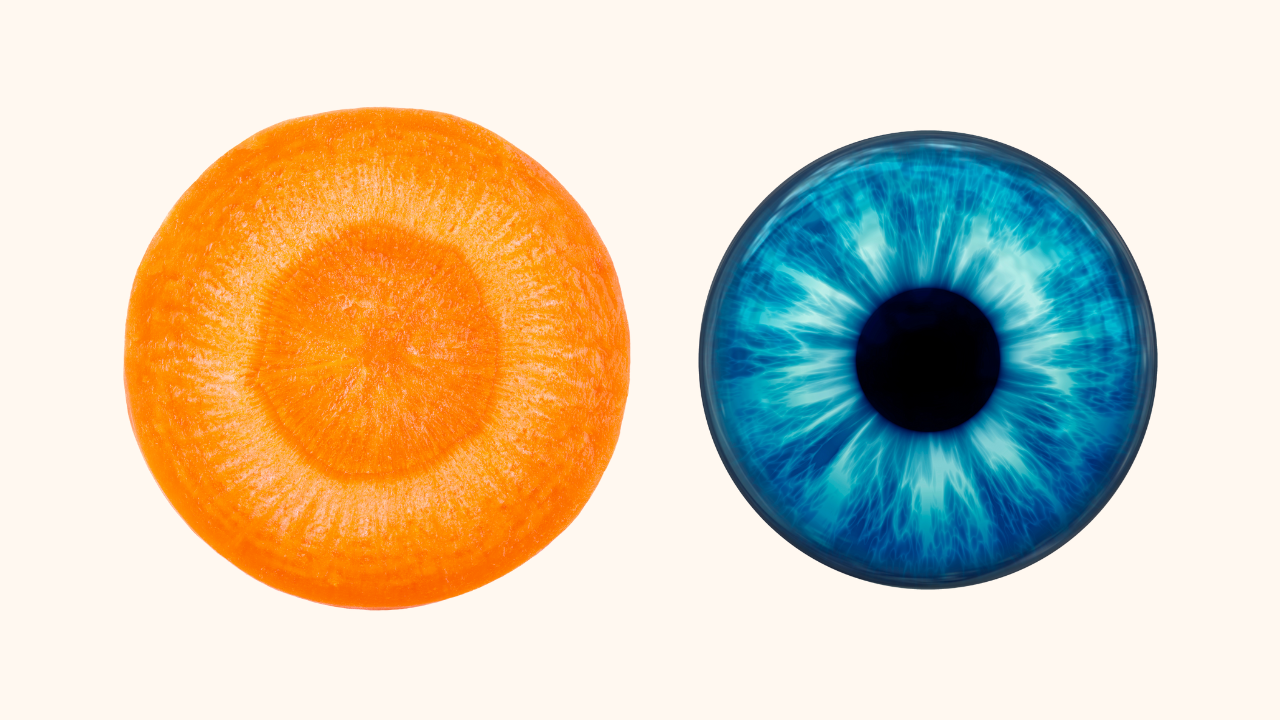 Carrots for eyes