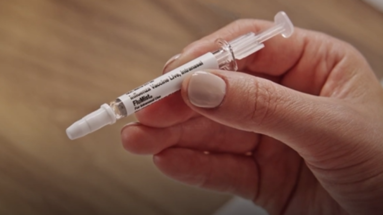 What Does FluMist Nasal Spray Look Like?(Credit-FluMist Home)