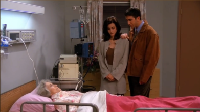 Snapshot from Friends, where &#39;Nana&#39; dies and resurrects again
