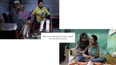 Aftermath of Bhopal Gas Tragedy