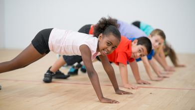 Is push ups safe for kids?