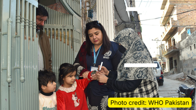 400K WHO-Trained Polio Workers Mobilized To Vaccinate 45 Million Children In Pakistan