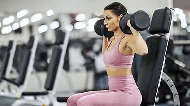 The Seated Overhead Press (Image: Istock)