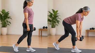 Kickstand Romanian Deadlift (Image: AI Representative)