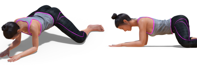 Frog pose yoga (Credit-Canva)