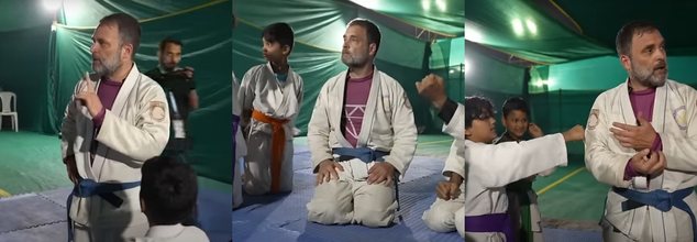 Rahul Gandi and Jiu-Jitsu (instagram/@rahulgandhi)