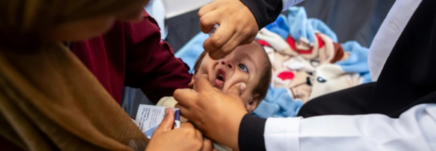 Gaza polio vaccination