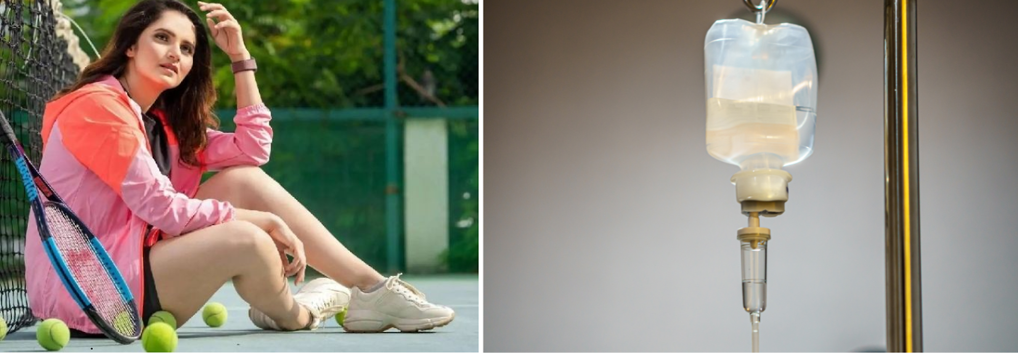 Sania Mirza Takes IV Drip At Home, Know The Benefits | Health and Me