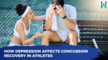 How depression affects concussion recovery in athletes