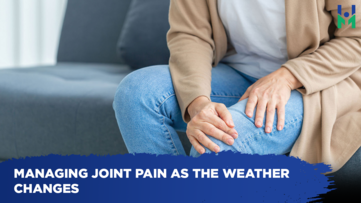 Managing joint pain as the weather changes