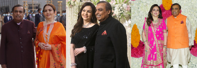 Nita and Mukesh Ambani Diet (Credit- Getty Images)