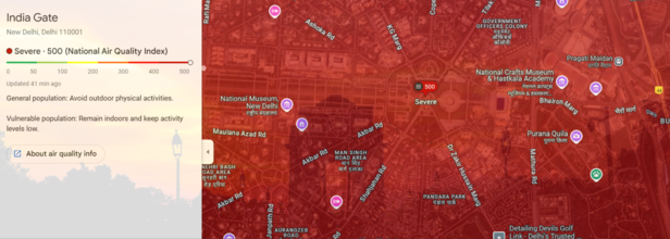 Delhi air pollution
