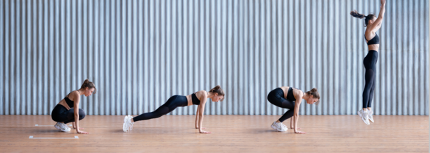 6 Different Burpee Variations For Your Daily Workout- Benefits And Step-By-Step Guide