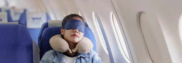 Sleeping On Plane