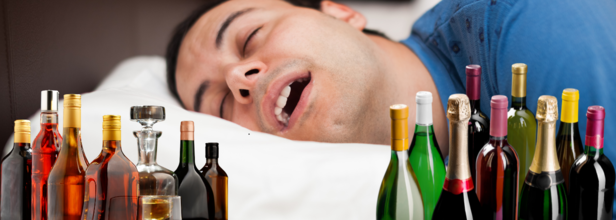 Is alcohol the reason why you snore?