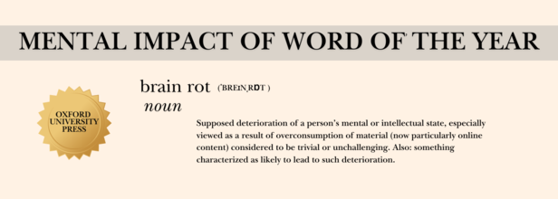 How does the word of the year impact mental health?