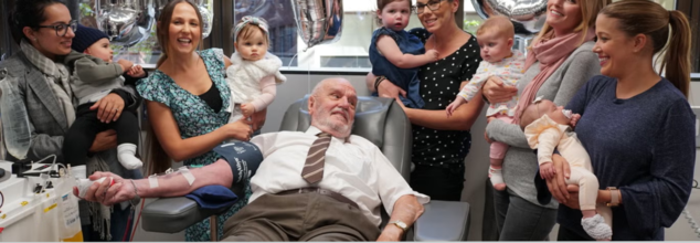 James Harrison, Whose Rare Blood Saved Over 2 Million Babies, Dies At 88