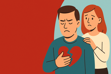 Men Twice As Likely To Die From Broken Heart  Than Women, Study Finds