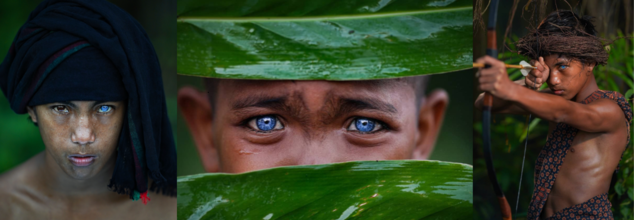 A Genetic Disorder Caused This Indonesian Tribe To Have Sparkling Blue Eyes