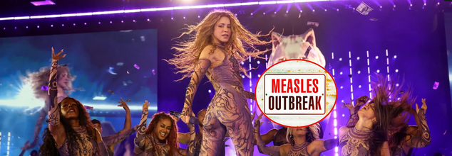 Measles Scare At Shakira Concert:  Can Infection Spread Through Touch?
