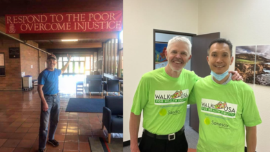 Health Equity Walk: Why One Doctor Is Walking Across the US On Foot