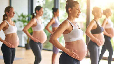 pregnancy yoga