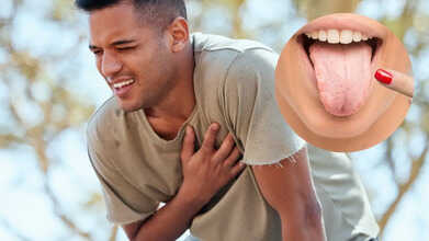 mouth symptoms heart disease