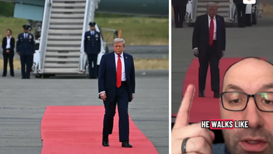 Did President Trump Have A Stroke? His Walk Suggests So, Says A 'Physical Therapist' As He Explains How Someone's Gait Can Reveal A Lot