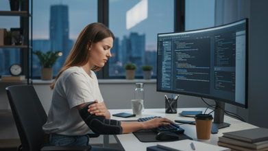 Hyderabad Neurologist Shares Case Of 25-Year-Old Software Engineer Diagnosed With ‘Tennis Elbow’ Caused by Computer Overuse