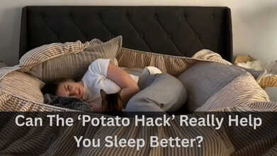 tiktok potato bed hack