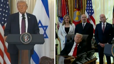 Is President Trump Healthy? Ask Netizens As Trump Slept While Dr Oz Spoke On Dementia And Obesity At The Press Conference
