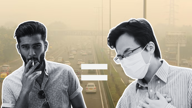 Breathing Delhi's Toxic Air Is Like Smoking 20 Cigarettes A Day, According To Pulmonologist