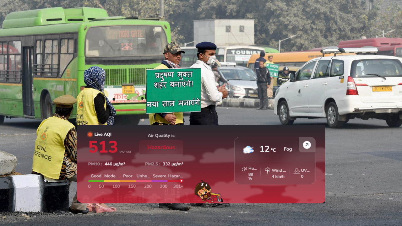 Delhi Pollution Is A Major Health Hazard, Toxic Air Could Even Cause Organ Damage, According To Doctors