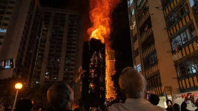hong kong fire