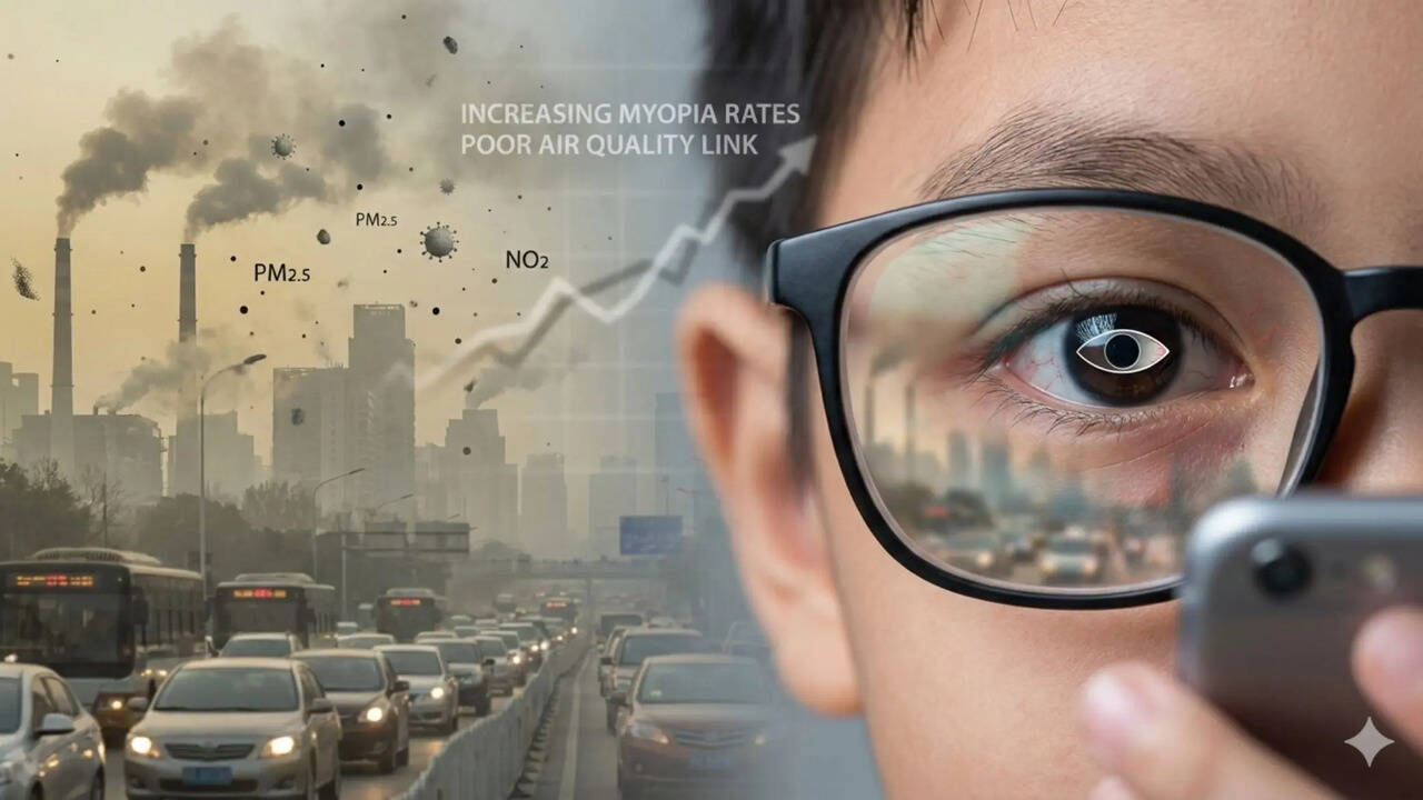 Is Air Pollution Causing Early Nearsightedness In Children? Expert Explains The Link