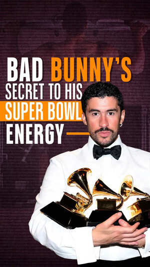 Bad Bunny’s Secret To His Super Bowl Energy