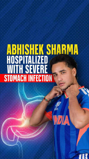 Abhishek Sharma Hospitalized With Severe Stomach Infection