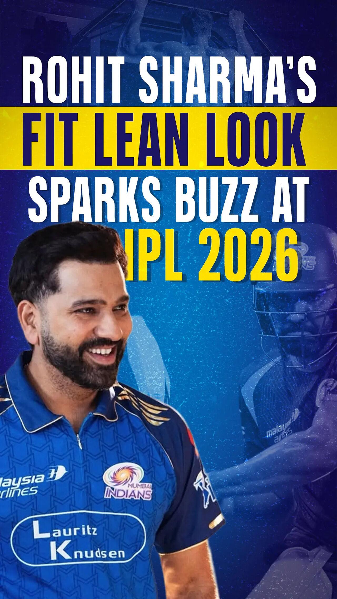 Rohit Sharma’s Fit Lean Look Sparks Buzz At IPL 2026