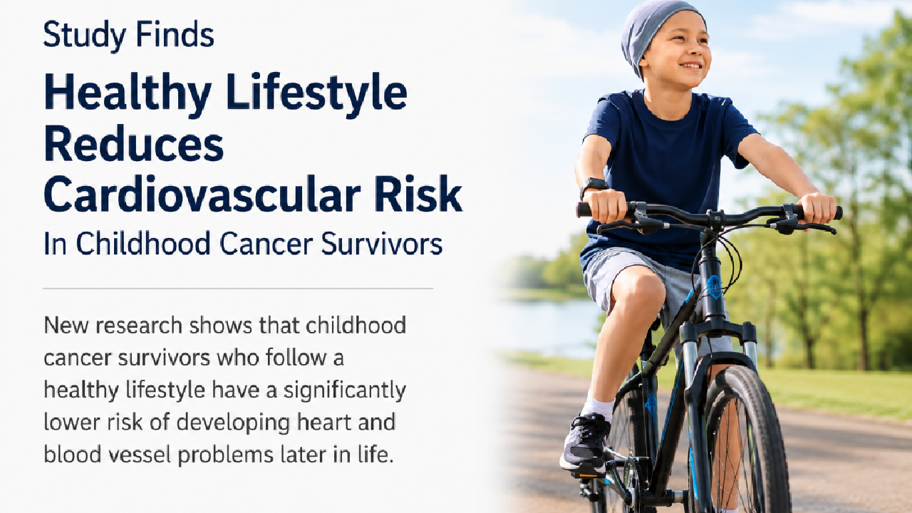 Study Finds Healthy Lifestyle Reduces Cardiovascular Risk In Childhood Cancer Survivors