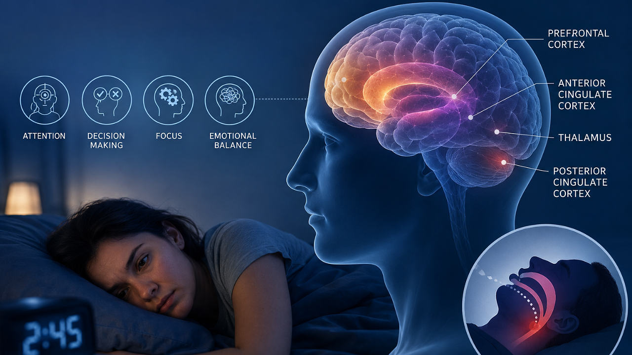 Not Just Exhaustion, Sleep Disorders Can Alter Your Brain's Attention ...