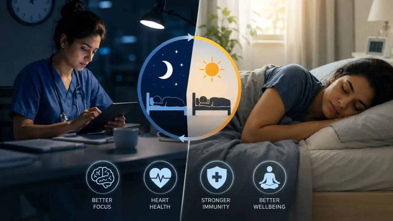 Could Splitting Sleep Into Two Periods Help Night Shift Workers Avoid Long-Term Health Risks? New Review Suggests