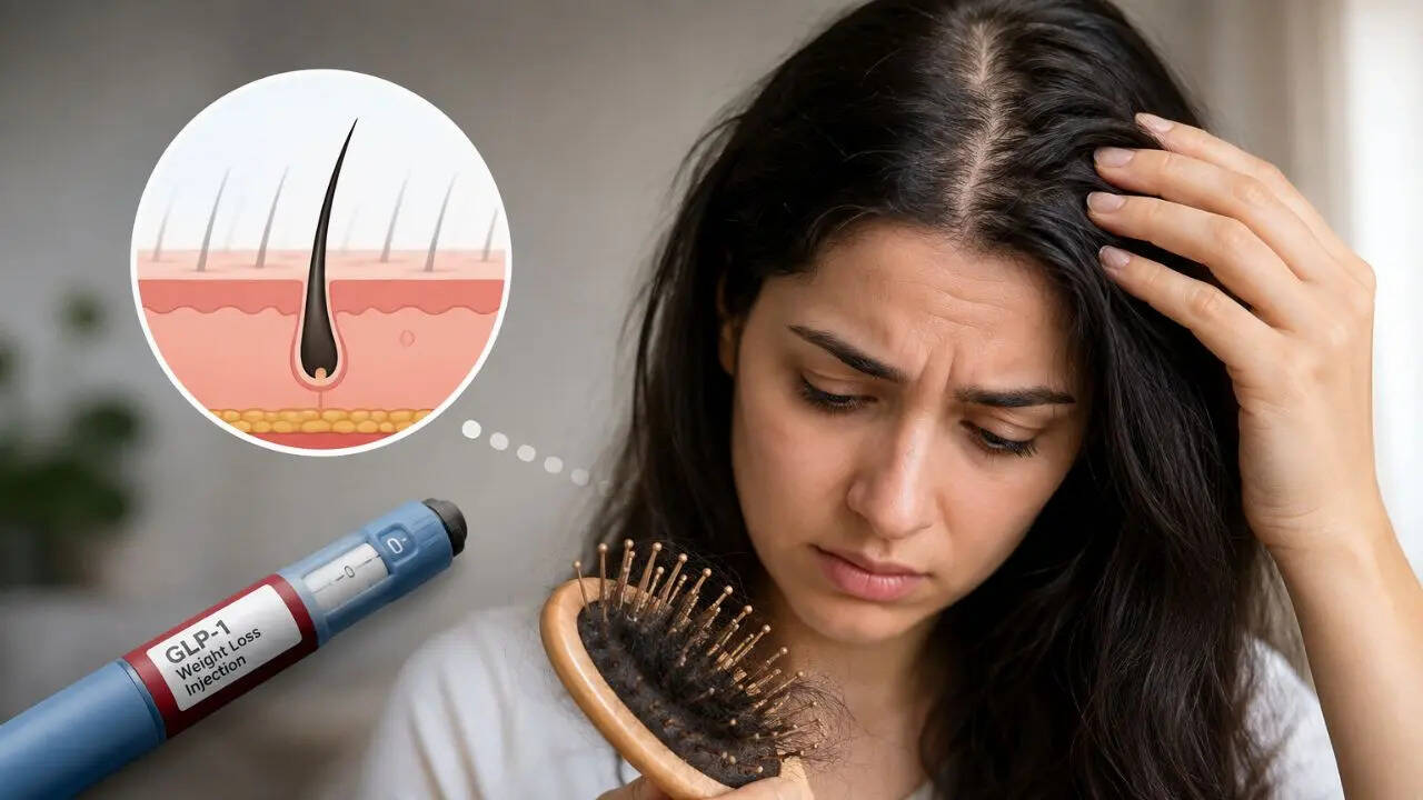 glp 1 hair breakage GLP-1 Medications & Loss: How Hair Extensions Can Help GLP-1 Hair Loss: Why It
