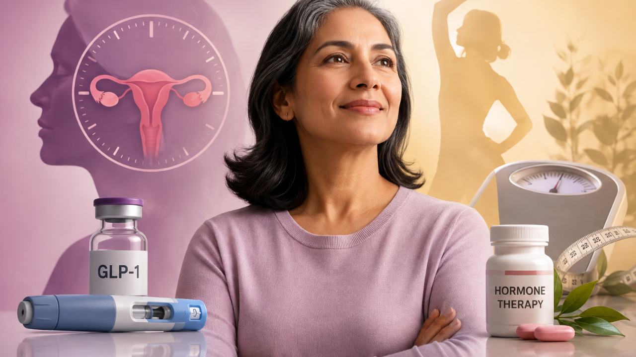 Combining GLP-1 & Hormone Therapy During Menopause? Know About Its Benefits And Side Effects