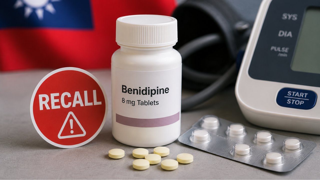 Taiwan FDA Recalls 87,000 Blood Pressure Tablets: Here's Why The Medicine May Not Work As Intended
