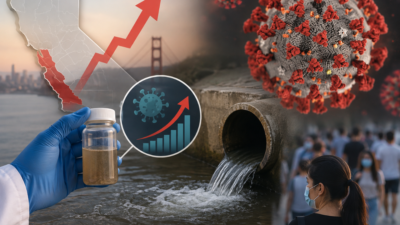 COVID-19 Is Surging in Parts of California, Wastewater Data Reveals