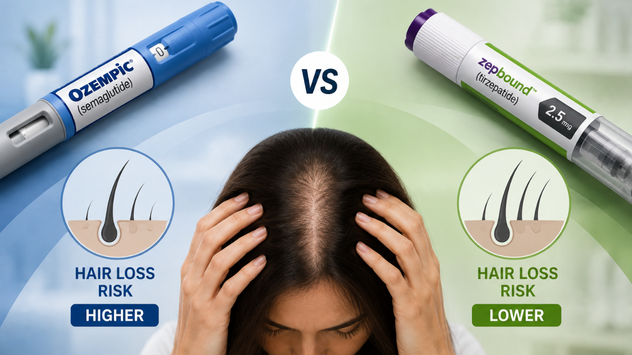 Ozempic/Wegovy Vs Zepbound/Mounjaro: Which Weight Loss Drug Is More Likely To Cause Hair Loss? Study Finds