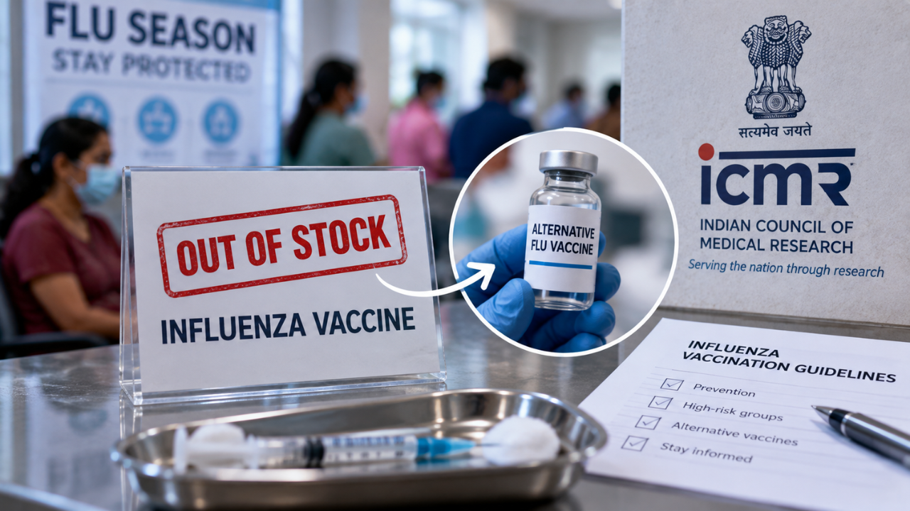 As India Faces Flu Vaccine Shortage Amid H1N1 Surge, ICMR Recommends Alternative: Expert Explains If You Should Take It